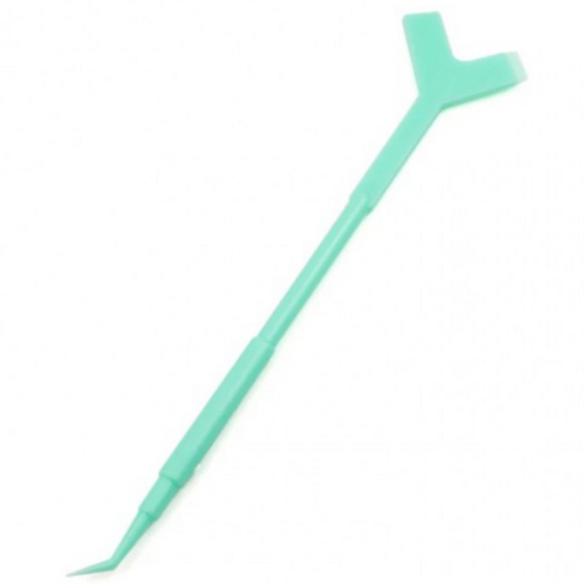 Многофункциональный инструмент двойной, пластиковый (мятный), 1 шт